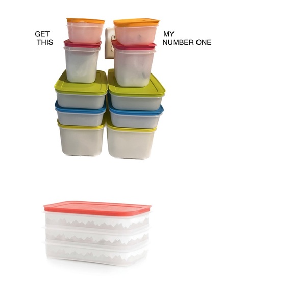 Tupperware Kitchen Freezer Mates Plus Set Tupperware Poshmark
